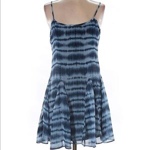 BCBG blue tie-dye dress. Size 4